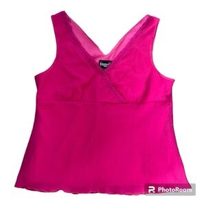 Vintage Y2K 00’s B.i.y.a.y.c.d.a. Pink tank top